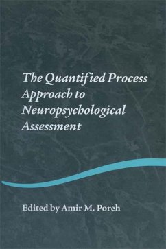 Cover The Quantified Process Approach to Neuropsychological Assessment (eBook, ePUB)