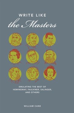 Write Like the Masters (eBook, ePUB) - Cane, William