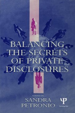 Cover Balancing the Secrets of Private Disclosures (eBook, ePUB)