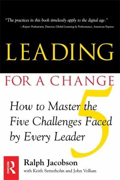 Leading for a Change (eBook, ePUB) - Jacobson, Ralph D.