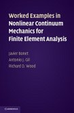 Worked Examples in Nonlinear Continuum Mechanics for Finite Element Analysis (eBook, PDF)