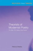 Theorists of Modernist Poetry (eBook, ePUB)