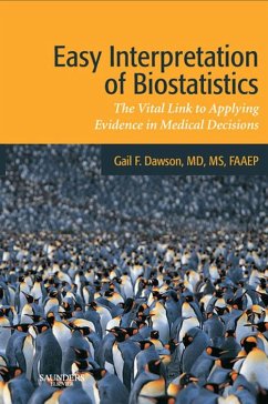 Easy Interpretation of Biostatistics E-Book (eBook, ePUB) - Dawson, Gail F.
