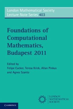Foundations of Computational Mathematics, Budapest 2011 (eBook, PDF)
