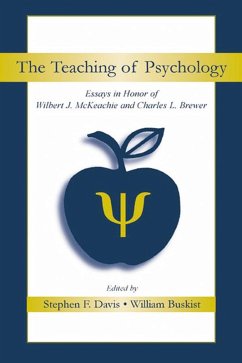 Cover The Teaching of Psychology (eBook, PDF)