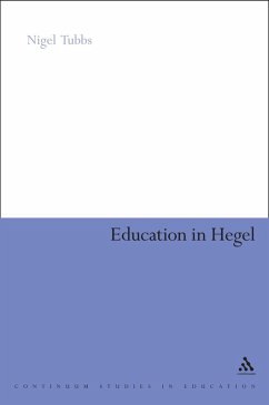 Education in Hegel (eBook, PDF) - Tubbs, Nigel