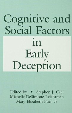 Cover Cognitive and Social Factors in Early Deception (eBook, PDF)
