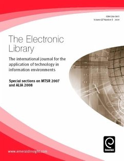Cover Special sections on ALIA 2008 and MTSR 2007 (eBook, PDF)