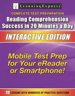Reading Comprehension Success in 20 Minutes a Day (eBook, ePUB) - Llc, Learning Express