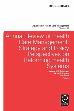 Cover Annual Review of Health Care Management (eBook, PDF)