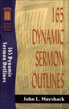 Cover 165 Dynamic Sermon Outlines (Sermon Outline Series) (eBook, ePUB)