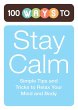 100 Ways to Stay Calm (eBook, ePUB) - Bild 1