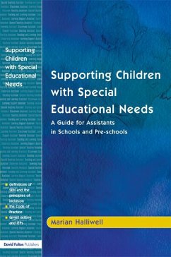 Supporting Children with Special Educational Needs (eBook, PDF) - Halliwell, Marian