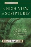 High View of Scripture? (Evangelical Ressourcement) (eBook, ePUB)