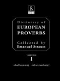 Dictionary of European Proverbs (eBook, ePUB)