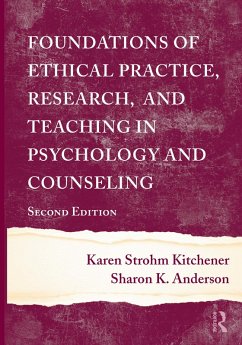 Cover Foundations of Ethical Practice, Research, and Teaching in Psychology and Counseling (eBook, ePUB)