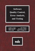 Software Quality Control, Error, Analysis (eBook, PDF)