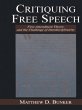 Critiquing Free Speech (eBook, ePUB) - Bild 1