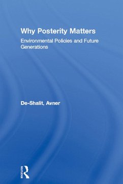 Cover Why Posterity Matters (eBook, PDF)