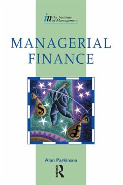 Managerial Finance (eBook, PDF) - Parkinson, Alan