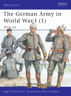 The German Army in World War I (1) (eBook, PDF) Cover The German Army in World War I (1) (eBook, PDF)