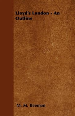 Cover Lloyd's London - An Outline (eBook, ePUB)