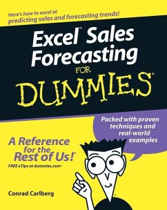 Excel Sales Forecasting For Dummies (eBook, ePUB) - Carlberg, Conrad