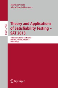 Theory and Applications of Satisfiability Testing - SAT 2013