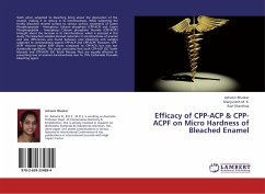 Efficacy of CPP-ACP & CPP-ACPF on Micro Hardness of Bleached Enamel