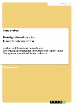 Konsignationslager im Handelsunternehmen (eBook, PDF) - Siebert, Timo