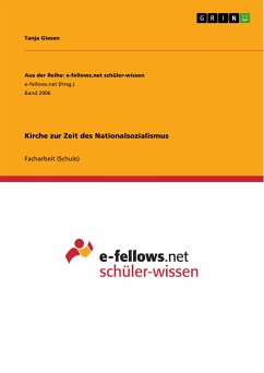Kirche zur Zeit des Nationalsozialismus (eBook, PDF)