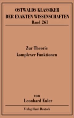 Zur Theorie komplexer Funktionen (Euler) - Euler, Leonhard