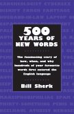 500 Years of New Words (eBook, ePUB)