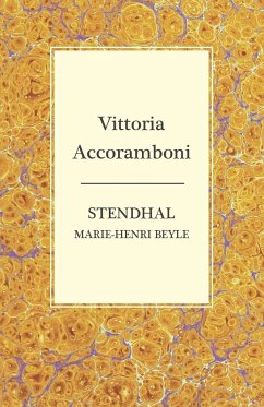 Vittoria Accoramboni - Stendhal, Marie-Henri Beyle