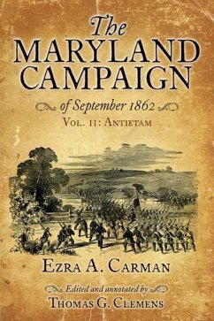 Maryland Campaign of September 1862 (eBook, ePUB) - Ezra A. Carman, Carman