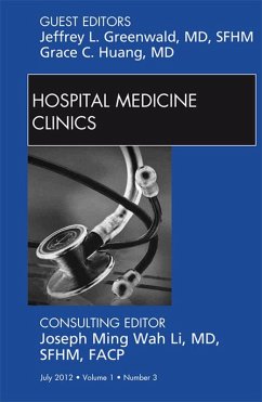 Cover Volume 1, Issue 3, an issue of Hospital Medicine Clinics - E-Book (eBook, ePUB)