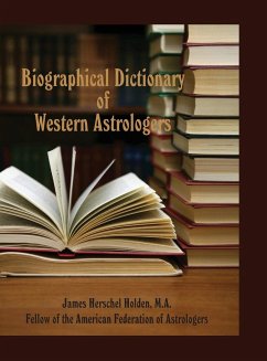 Biographical Dictionary of Western Astrologers - Holden, James Herschel