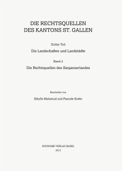 Die Rechtsquellen des Kantons St. Gallen