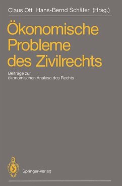 Ökonomische Probleme des Zivilrechts: Beiträge zum 2. Travemünder Symposium zur ökonomischen Analyse des Rechts, 21.-24. März 1990 Beiträge zum 2. Travemünder Symposium zur ökonomischen Analyse des Rechts, 21.-24. März 1990 Ökonomische Probleme des Zivilrechts: Beiträge zum 2. Travemünder Symposium zur ökonomischen Analyse des Rechts, 21.-24. März 1990 Beiträge zum 2. Travemünder Symposium zur ökonomischen Analyse des Rechts, 21.-24. März 1990