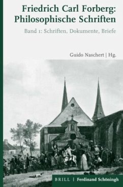 Cover Friedrich Carl Forberg: Philosophische Schriften