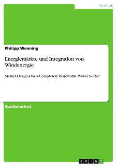 Energiemärkte und Integration von Windenergie (eBook, PDF)