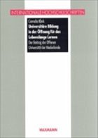 Cover Universitäre Bildung in der Öffnung für das Lebenslange Lernen