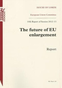 Future of EU Enlargement: Report - 10th Report of Session 2012-13