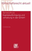 Kapitalaufbringung und -erhaltung in der GmbH (eBook, ePUB)