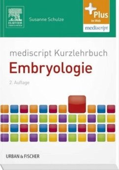 mediscript Kurzlehrbuch Embryologie - Schulze, Susanne