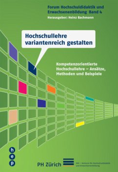 Hochschullehre variantenreich gestalten - Bachmann, Heinz