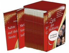 Cover Zeit der Hoffnung, 24 Bücher im Advent 2015, in Kassette