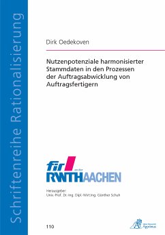 Nutzenpotenziale harmonisierter Stammdaten in den (eBook, PDF) - Oedekoven, Dirk