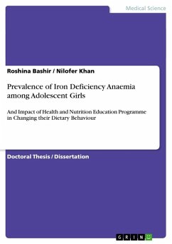 Prevalence of Iron Deficiency Anaemia among Adolescent Girls - Khan, Nilofer;Bashir, Roshina