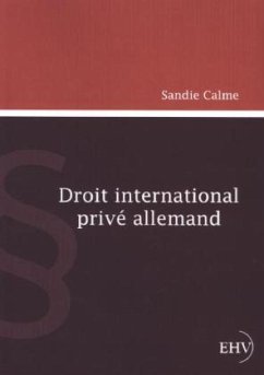 Droit international privé allemand - Calme, Sandie